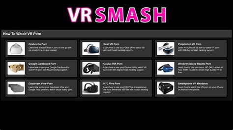 vrporno|VRSmash: VR Porn Videos